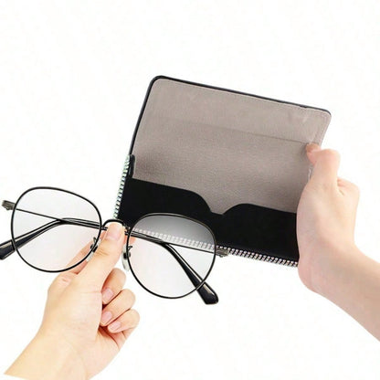Full Rhinestone Car Sunglasses Box Luxury Sun Visor Storage Case Bling Auto Eyeglasses Holder