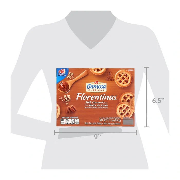 Wholesale Gamesa Florentinas Dulce de Leche: Rich delight at Mexmax INC. Taste indulgence!