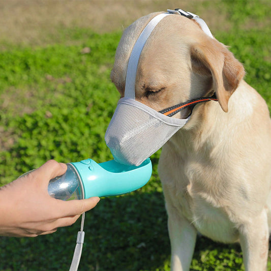 GG-Pet Muzzle Mask To Prevent Eating Foreign Objects, Anti-Barking, Anti-Biting, Breathable Mesh, Allows For Drinking Water, Available For
