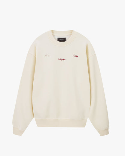 Global Soon Sweatshirt Marshmallow