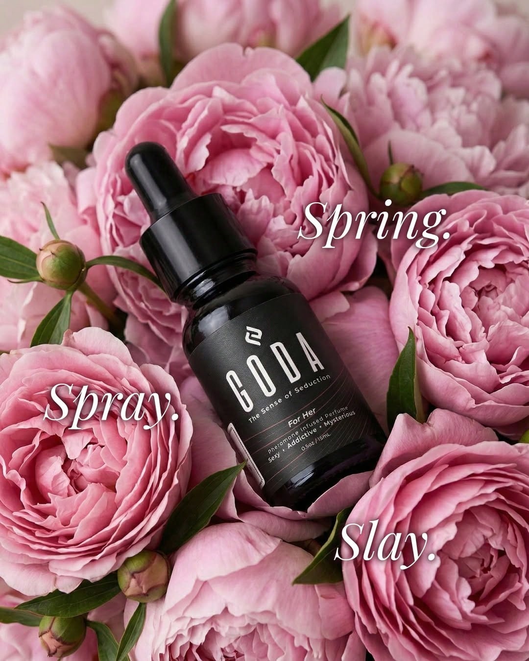GODA For Her Perfumes Para Mujer Pheromones Perfume – Halloween Special Women's Long-Lasting Fragrances – Sweet & Spicy Aroma With Jasmine & Rose – Vegan & Cruelty-Free – Perfect For Costume Parties &