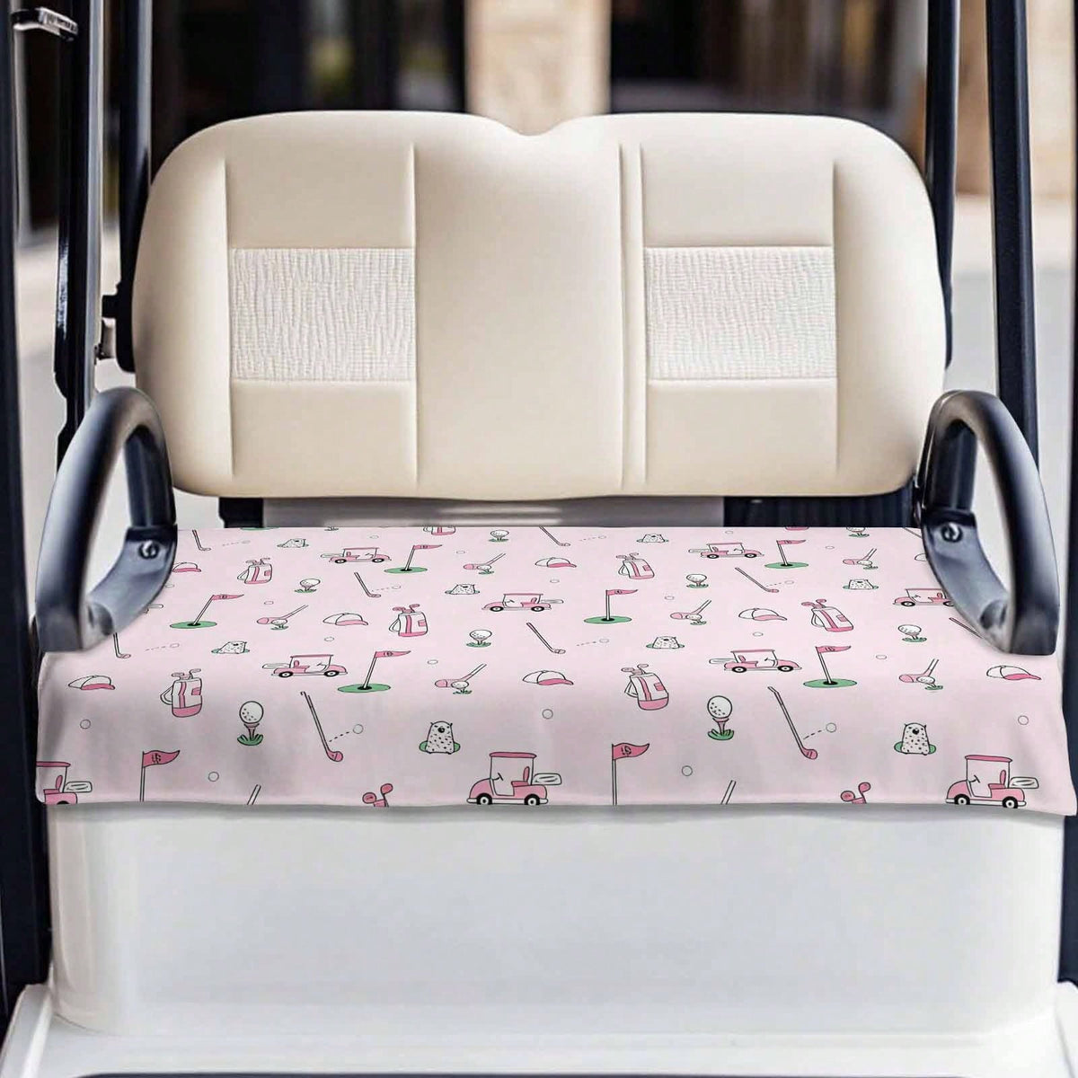 Golf Cart Seat Covers & Towel Blanket – Universal Fit, Sweat & Dirt Protection, 52 X 32 Inch