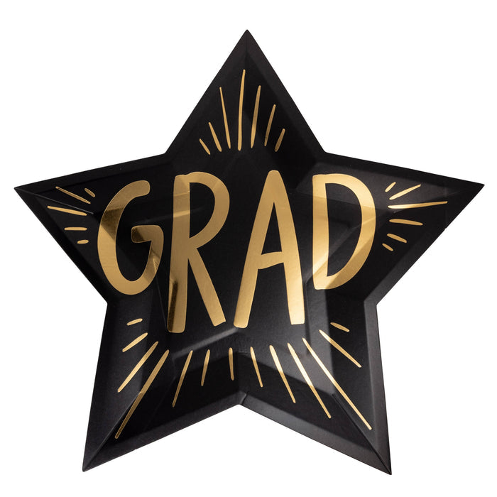 Grad Star Shaped Plate