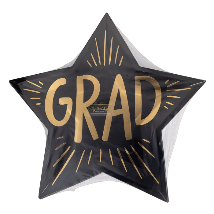 Grad Star Shaped Plate