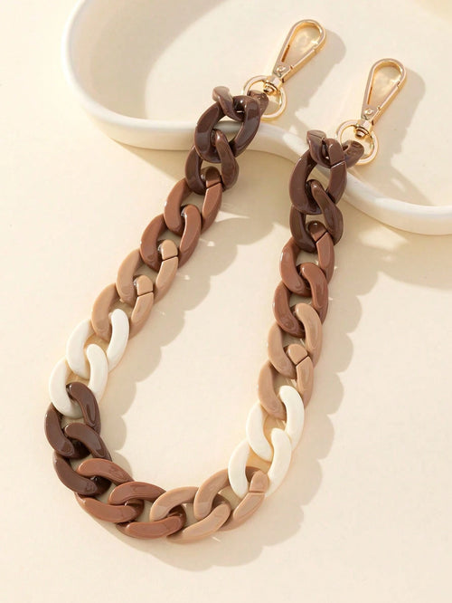 Gradient Color Bag Strap Extension Chain