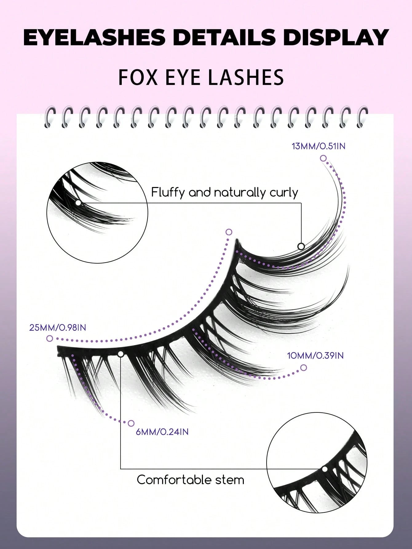 GROINNEYA 7 Pairs Cat Eye False Eyelashes, Natural Looking 3D Faux Mink Soft Anime Cosplay Thick False Lashes Extension (Y02) Strip Eyelashes, Eyelashes, False Eyelashes, Fake Eyelashes