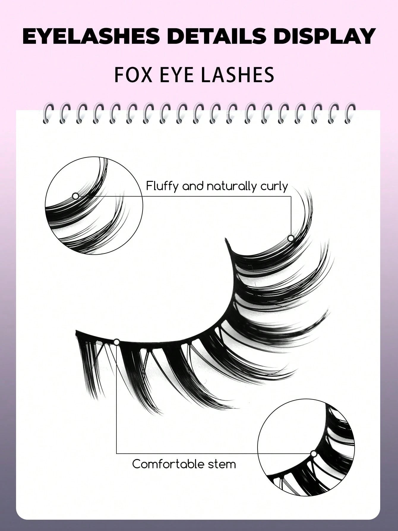 GROINNEYA 7 Pairs Cat Eye False Eyelashes, Natural Looking 3D Faux Mink Soft Anime Cosplay Thick False Lashes Extension (Y02) Strip Eyelashes, Eyelashes, False Eyelashes, Fake Eyelashes