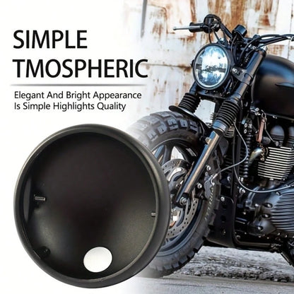 GZSGCP Universal Bucket Shell Lighthouse 5.75 INCH 7 Inch Motorcycle Cover For LED Housing Adjustable Mount Bracket