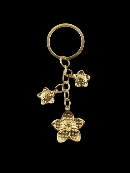 HAILIAN 1pc Sakura Shaped Keychain, Lightweight And Graceful Sakura Design, Suitable For Bag Pendant, Car Key Chain, Couples, Birthday, Holiday Gifts