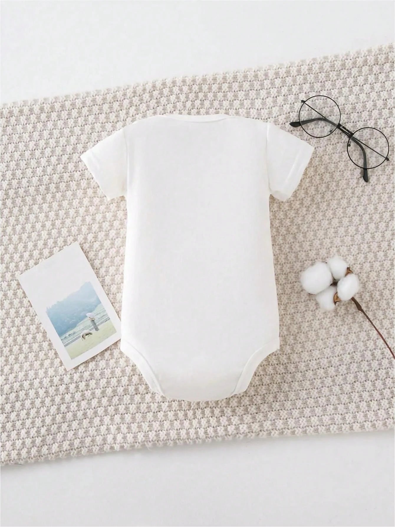 HAND PICKED FOR EARTH BY MY GREAT GRANDMA IN HEAVEN Print Casual Comfortable Short Sleeve Baby Romper Funny Newborn Boys Clothes 100% Cotton Triangle Jumpsuit