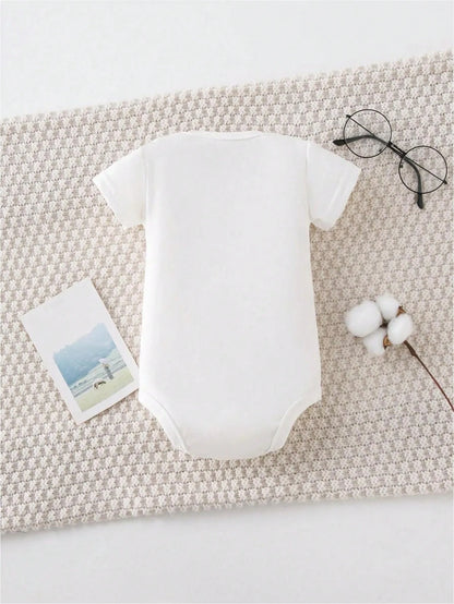 HAND PICKED FOR EARTH BY MY GREAT GRANDMA IN HEAVEN Print Casual Comfortable Short Sleeve Baby Romper Funny Newborn Boys Clothes 100% Cotton Triangle Jumpsuit