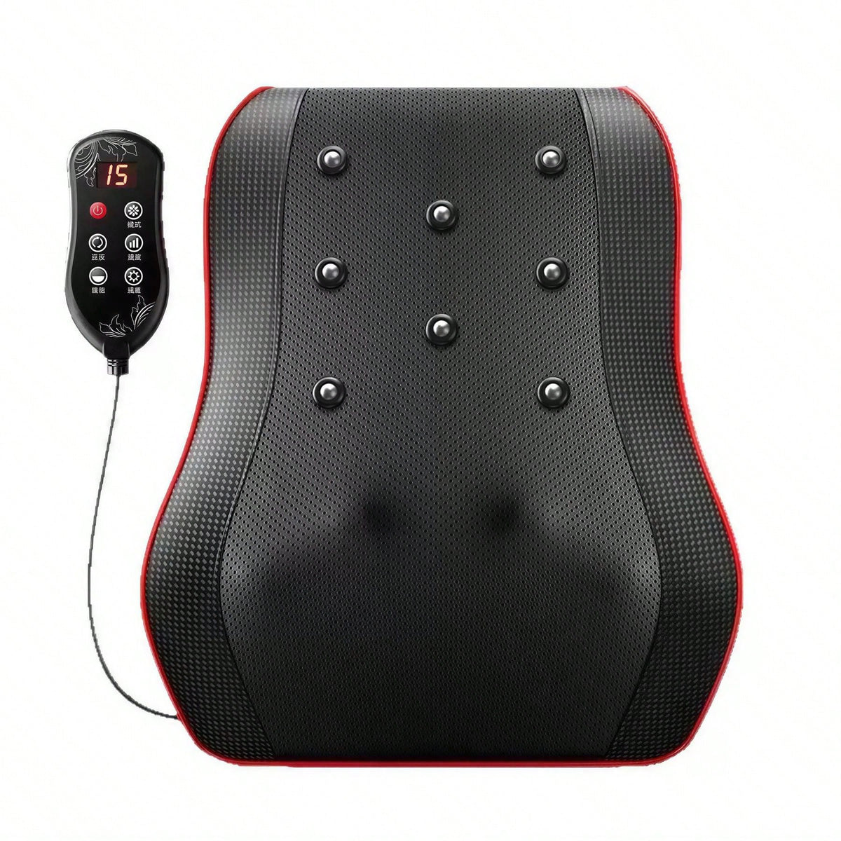 HanTai Back Massager With Heat, Neck Massager For Pain Deep Tissue 3D Neck Kneading Massage Pillow For Shoulder, Leg, Body Relaxation At Home, Office, Gifts For Women Men