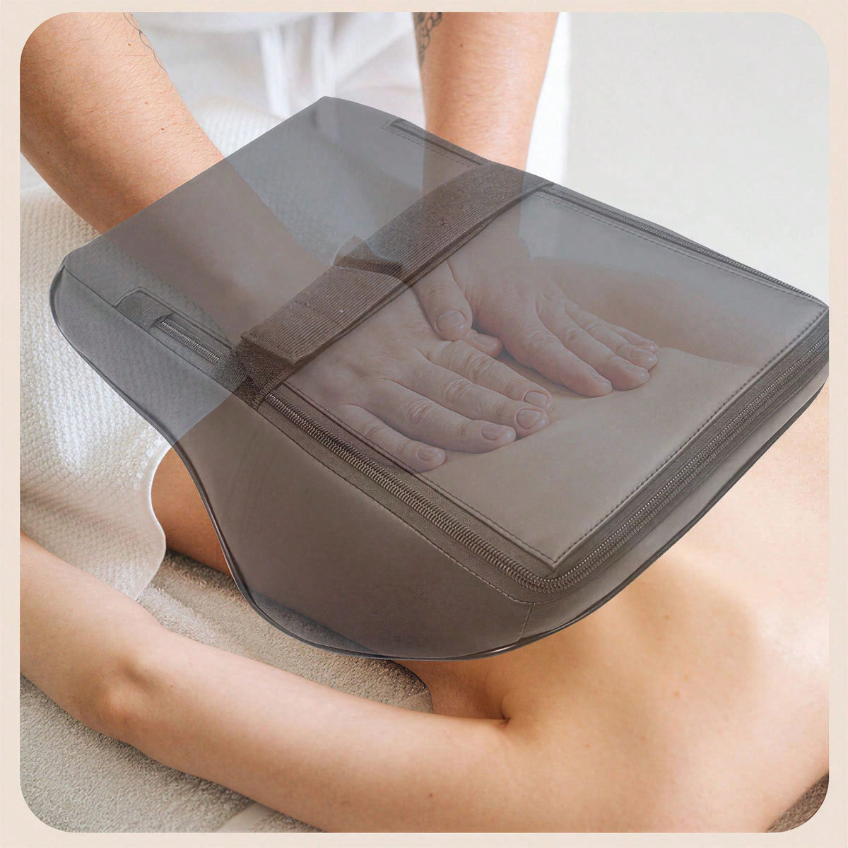 HanTai Back Massager With Heat, Neck Massager For Pain Deep Tissue 3D Neck Kneading Massage Pillow For Shoulder, Leg, Body Relaxation At Home, Office, Gifts For Women Men