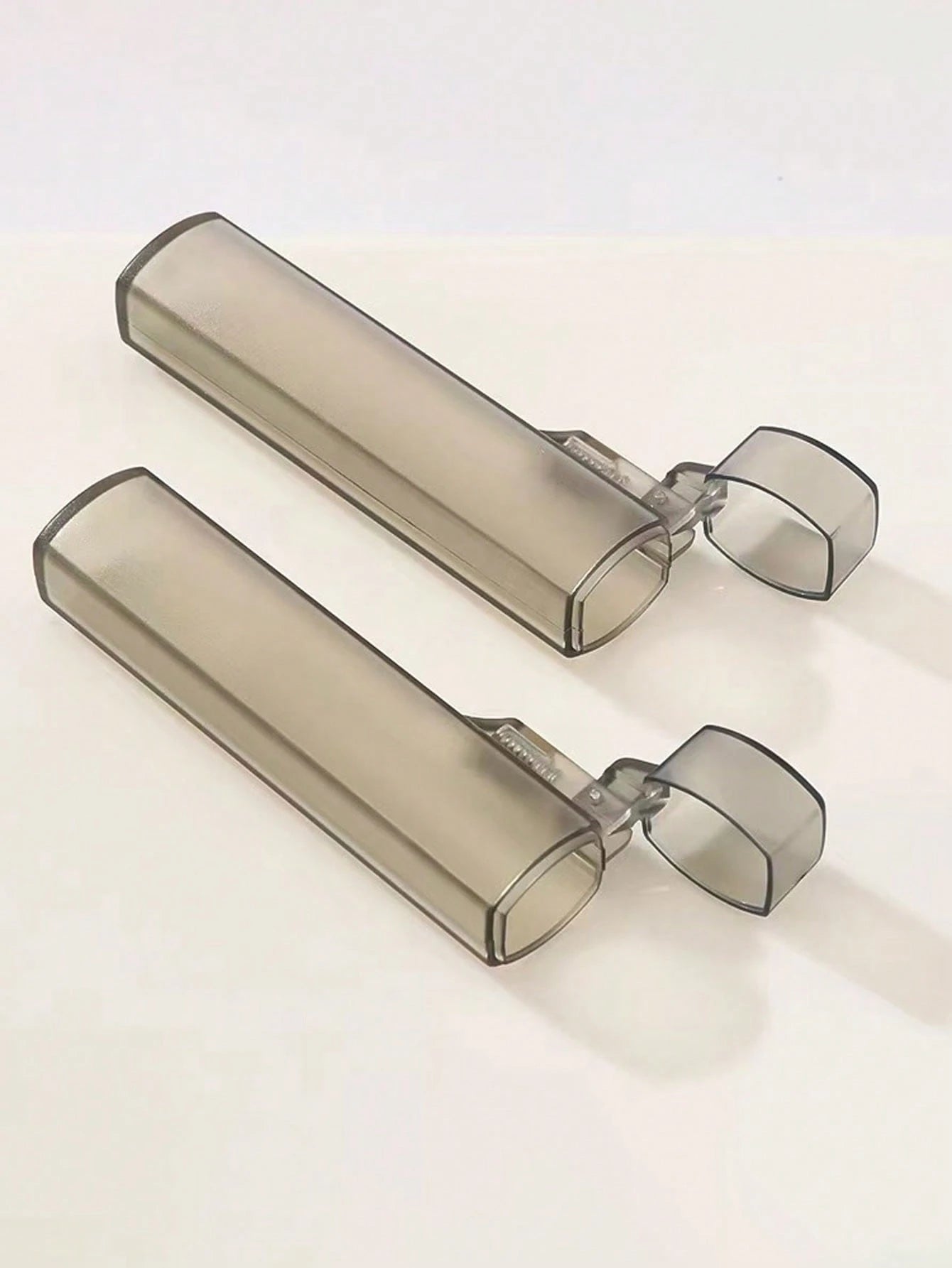 Haus Hana 3pcs Portable Transparent Toothpick & Swab Holder – Leak-Proof Travel Storage Tubes