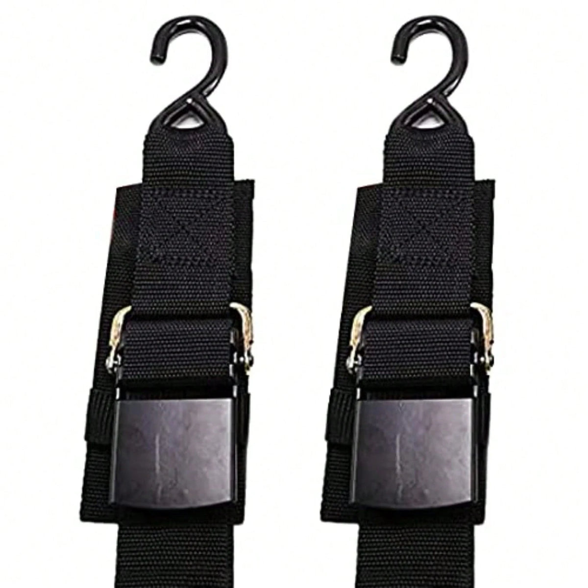Heavy Duty Boat Trailer Transom Strap 2PK- 2 Inch X 48 Inch Adjustable Marine Boat Tie Down Straps To Trailer (Shipped From USA) With Quick Release Buckle1200 LBS Capacity Securely