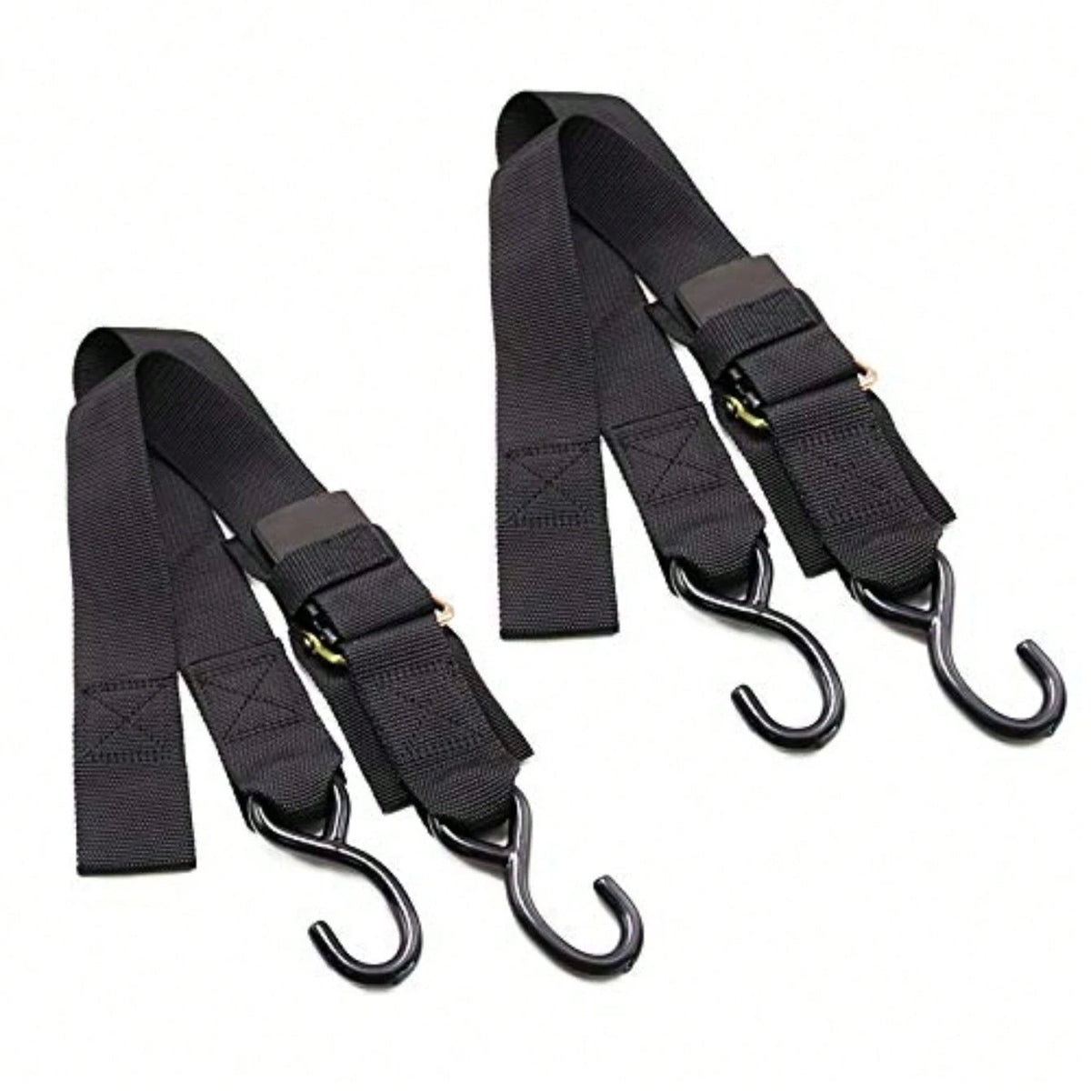 Heavy Duty Boat Trailer Transom Strap 2PK- 2 Inch X 48 Inch Adjustable Marine Boat Tie Down Straps To Trailer (Shipped From USA) With Quick Release Buckle1200 LBS Capacity Securely