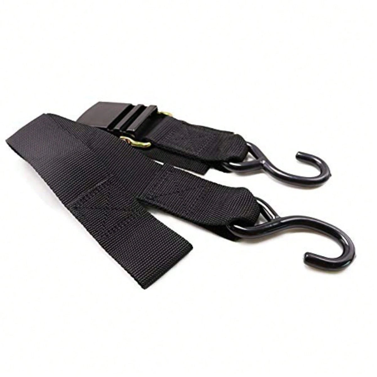 Heavy Duty Boat Trailer Transom Strap 2PK- 2 Inch X 48 Inch Adjustable Marine Boat Tie Down Straps To Trailer (Shipped From USA) With Quick Release Buckle1200 LBS Capacity Securely