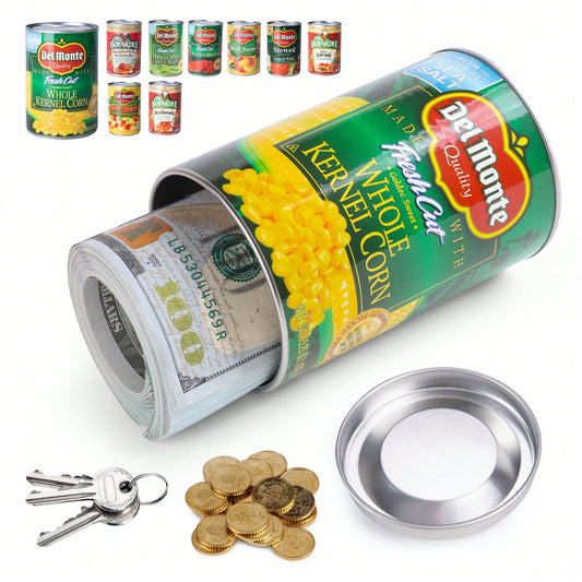 Hidden Safe Can Diversion Safe Fake Can With Hidden Compartment, Hidden Storage Keeps For Valuables, Cash, Keys, And Jewelry