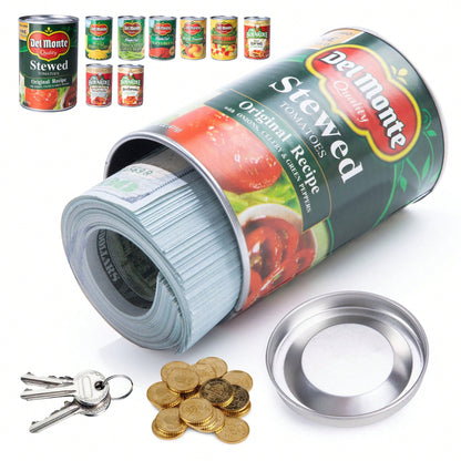 Hidden Safe Can Diversion Safe Fake Can With Hidden Compartment, Hidden Storage Keeps For Valuables, Cash, Keys, And Jewelry