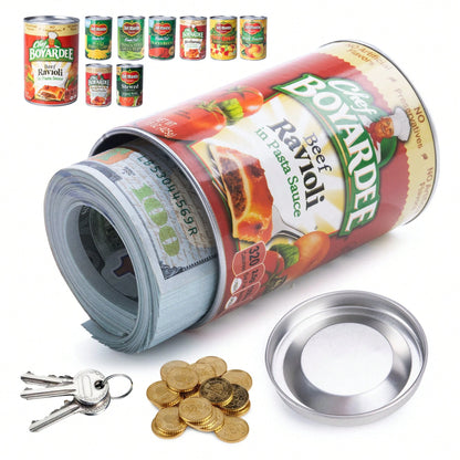 Hidden Safe Can Diversion Safe Fake Can With Hidden Compartment, Hidden Storage Keeps For Valuables, Cash, Keys, And Jewelry