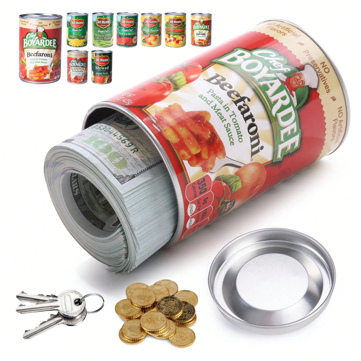 Hidden Safe Can Diversion Safe Fake Can With Hidden Compartment, Hidden Storage Keeps For Valuables, Cash, Keys, And Jewelry