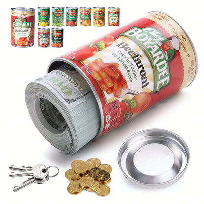 Hidden Safe Can Diversion Safe Fake Can With Hidden Compartment, Hidden Storage Keeps For Valuables, Cash, Keys, And Jewelry