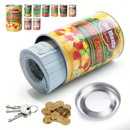 Hidden Safe Can Diversion Safe Fake Can With Hidden Compartment, Hidden Storage Keeps For Valuables, Cash, Keys, And Jewelry