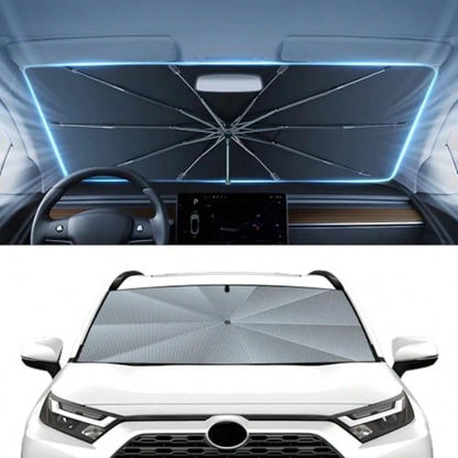 Hield Un Hade Urella For 2019-202 2026 RAV4 AcceorieUpged Ice Crytal Material Eay Etup Urella Unhade For Car Hield 100% Un Blocking