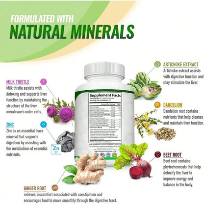 High Demand!Liver Cleanse Detox Colon &Amp; Repair Formula +22 Herbs Support 5 Days Fast-Acting.Women Daily Nutrient Support!