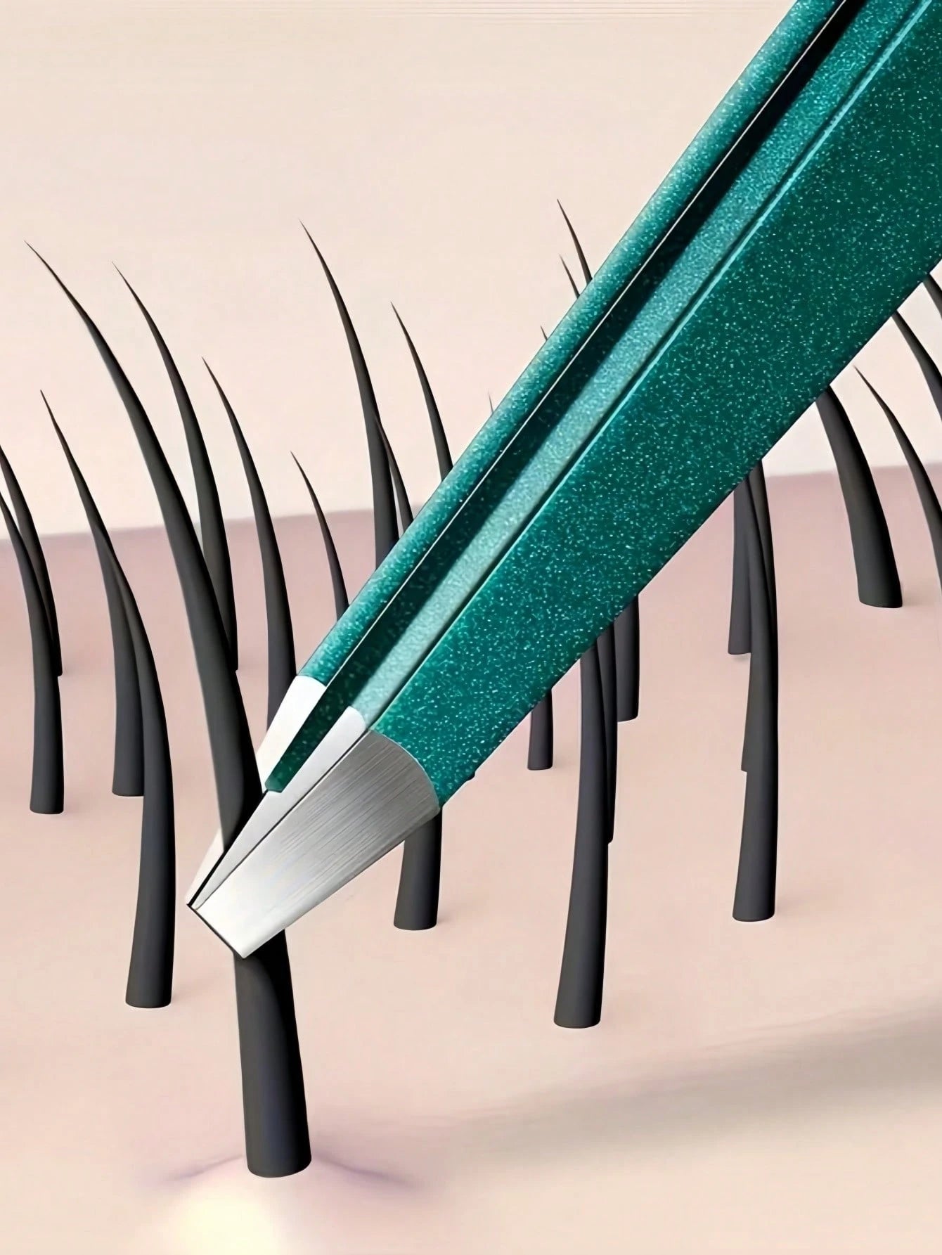 High Precision Flat Tweezers, Suitable For Men And Women To Pluck Hair, Pluck Beard, Trim Eyebrows, Easy To Grip Hair Removal