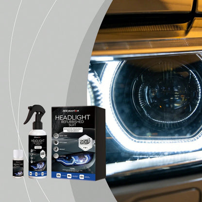 Hikmarion Headlight Restoration Kit: Daily Headlight Restoration, Cleaning, Stain Removal, And Brightening Treatment