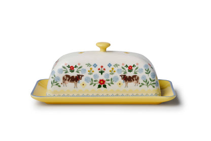 Home Sweet Home Porcelain Butter Dish