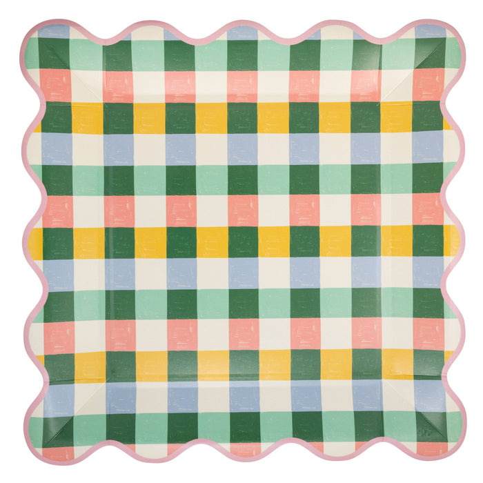 Hopscotch Gingham 10" Plate