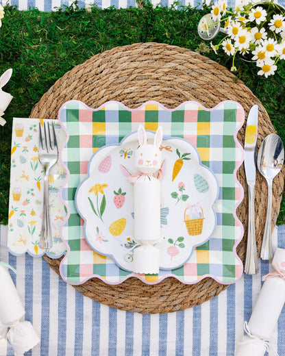 Hopscotch Gingham 10" Plate