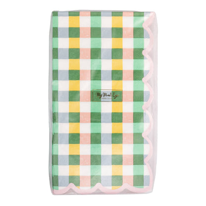 Hopscotch Gingham Dinner Napkin