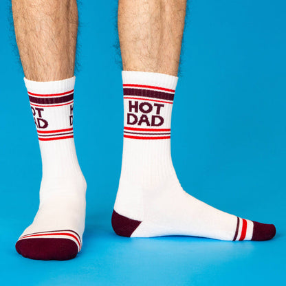 Hot Dad Gym Crew Socks