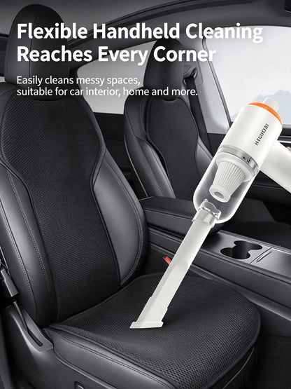 HYUNDAI Cordless Handheld Vacuum Cleaner, High Suction Power, Brushless Motor, Suitable For Both Home And Car Use, Lightweight Body, Efficient Dust Removal, Long Battery Life. HY-019 Cordless Handheld