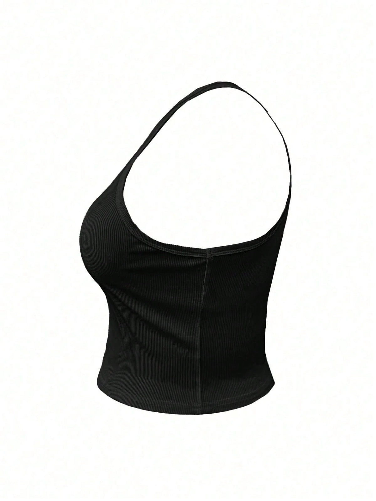 INAWLY Women's Summer Solid Color Round Neck Slim Fit Tank Top