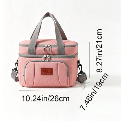 Insulated Lunch Bag For Women, For Adults For Back To School, Class, College, School Supplies, Kitchen Organizers And Storage, Kitchen Accessories