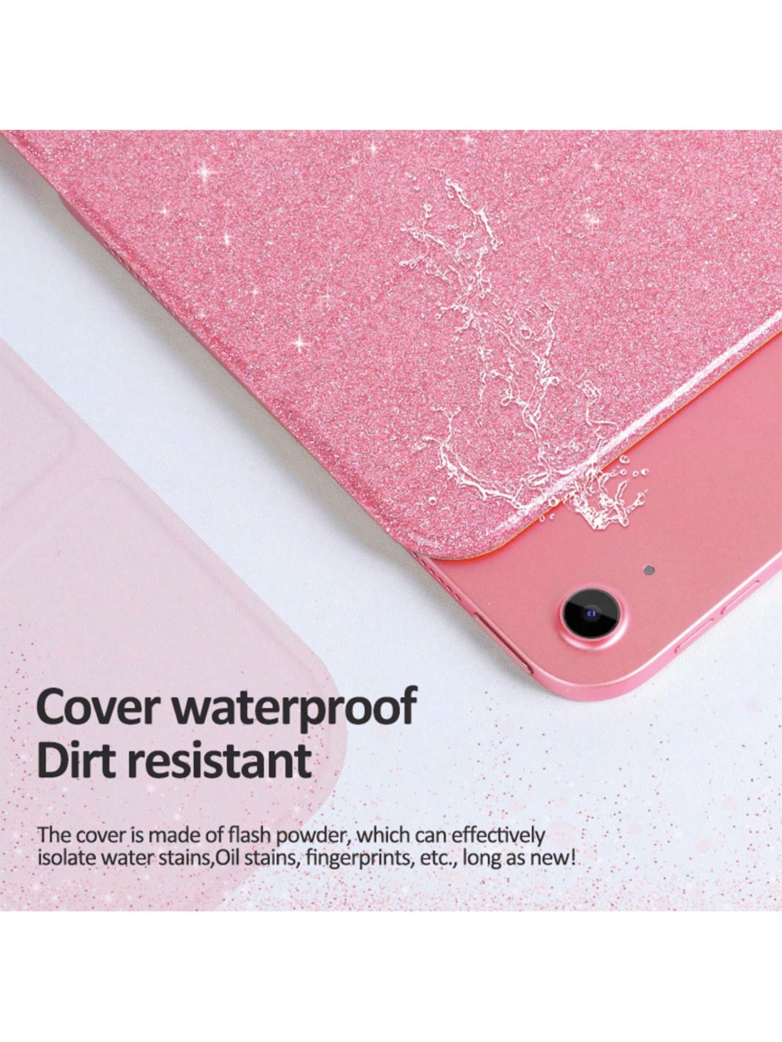 IPad Protective Case With Pen Slot, Compatible With IPad A16/2025, IPad 11th/10th Gen, Suitable For IPad Air 11/M3/M2 Smart Protective Case, Shiny Shell, Also Compatible With IPad Air 4/5