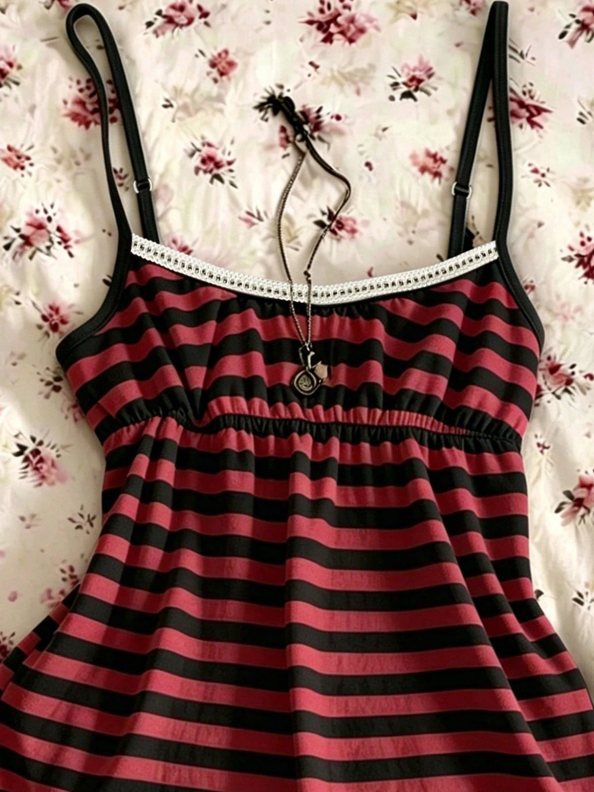 IslaSuriya Summer Casual Retro Y2K Striped Women's Camisole Tank Top