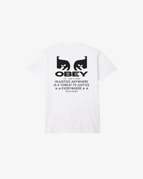JUSTICE EVERYWHERE CLASSIC T-SHIRT - Four Street