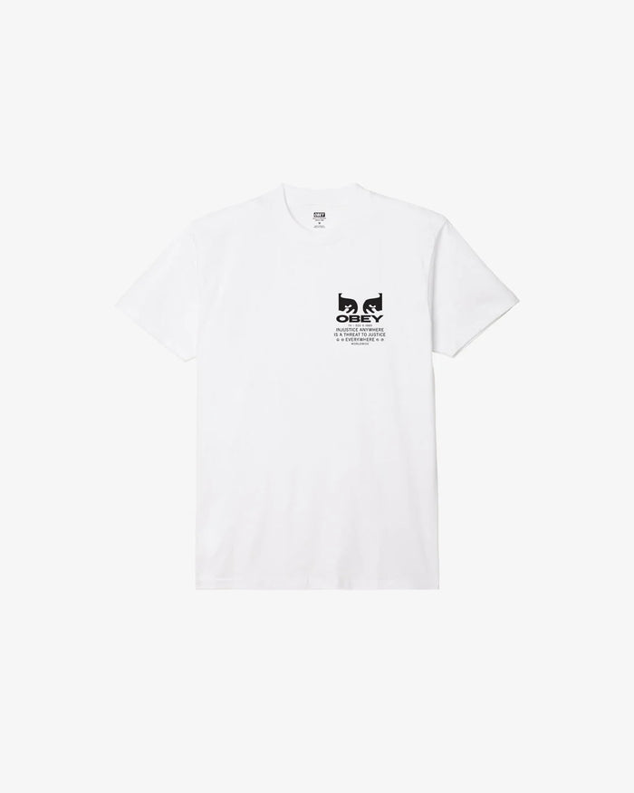 JUSTICE EVERYWHERE CLASSIC T-SHIRT - Four Street