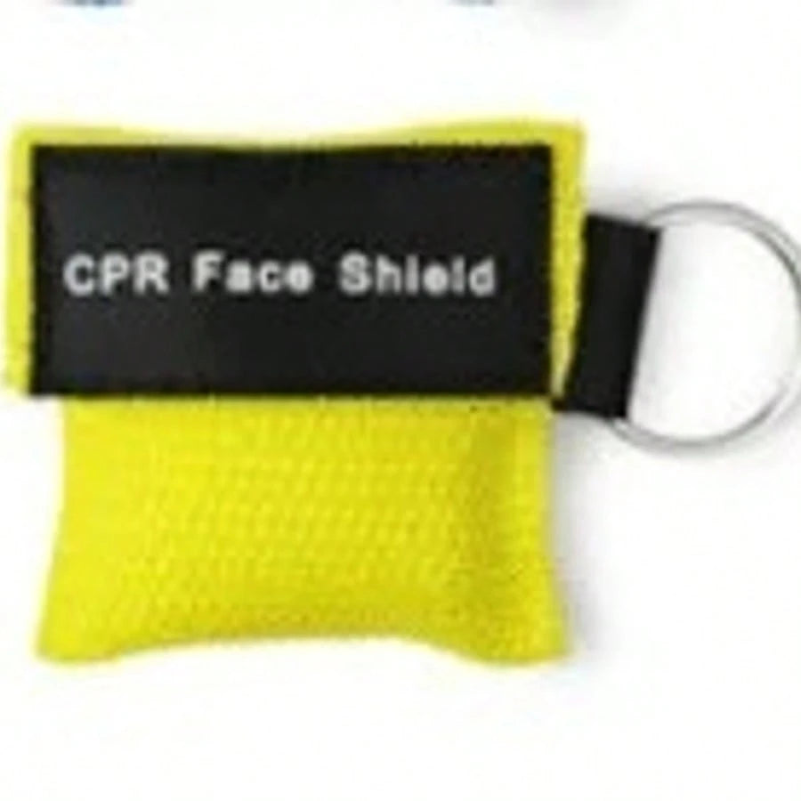Keychain First Aid Emergency Face Shield CPR Mask Professional Outdoor Rescue Health Care Tools Jetting Resuscitator Mask