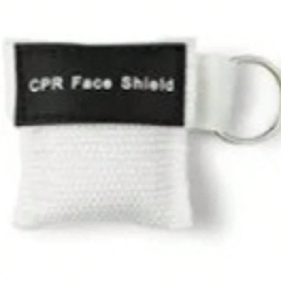 Keychain First Aid Emergency Face Shield CPR Mask Professional Outdoor Rescue Health Care Tools Jetting Resuscitator Mask
