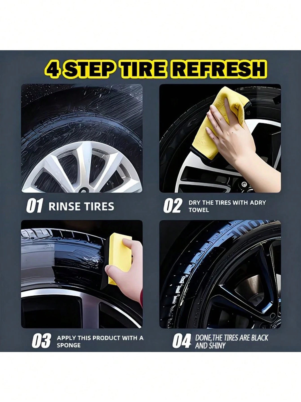 KineShineX Car Interior Polishing And Repair Paste, Car Scratch Repair Wax, Polishing And Repair Paste For Car Interior Leather Seats, Dashboard, Steering Wheel And Center Console, Car Tire Polish, Ca