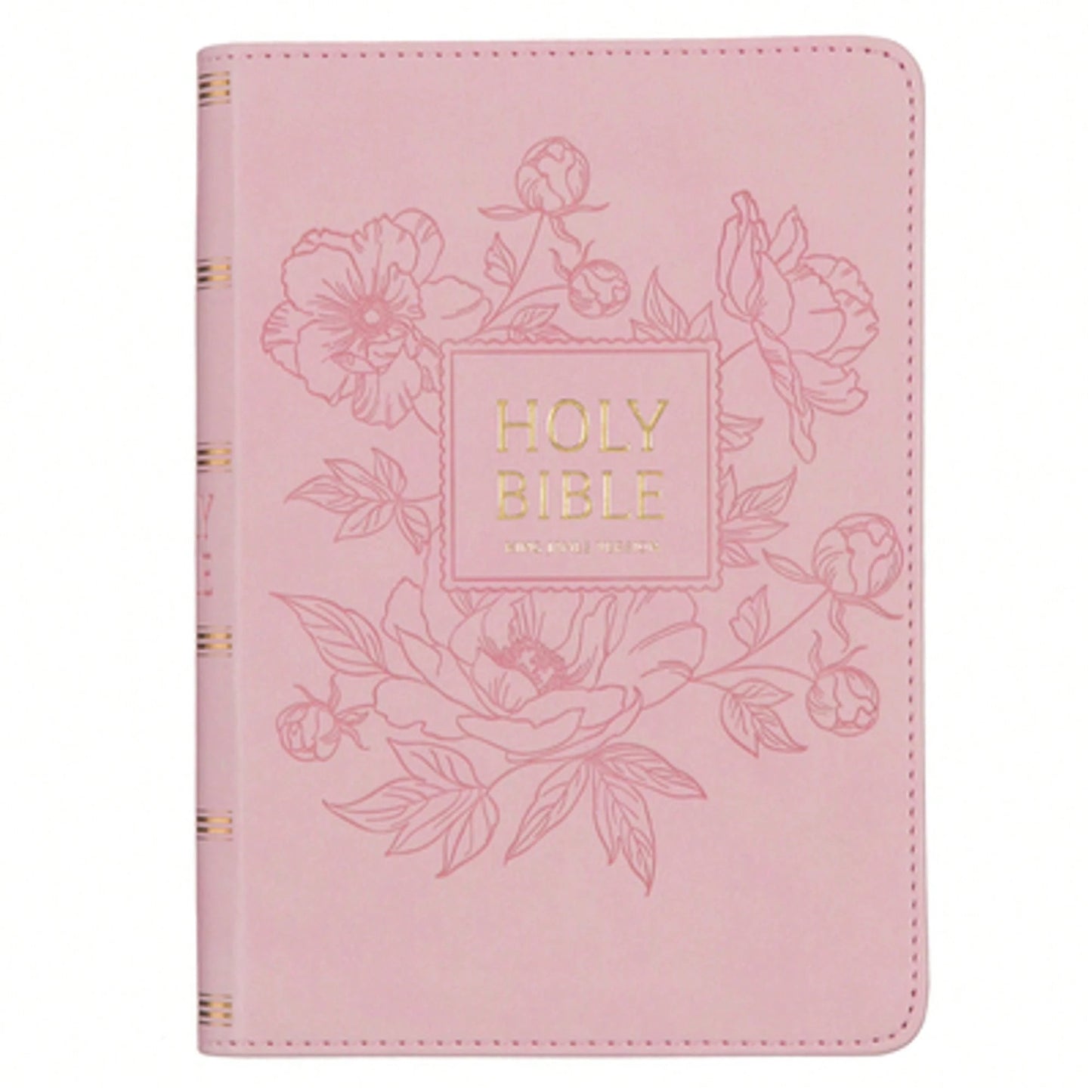 KJV Holy Bible, Compact Large Print Faux Leather Red Letter Edition- Ribbon Marker, King James (Hardcover) By Christian Art Gifts (Creator)