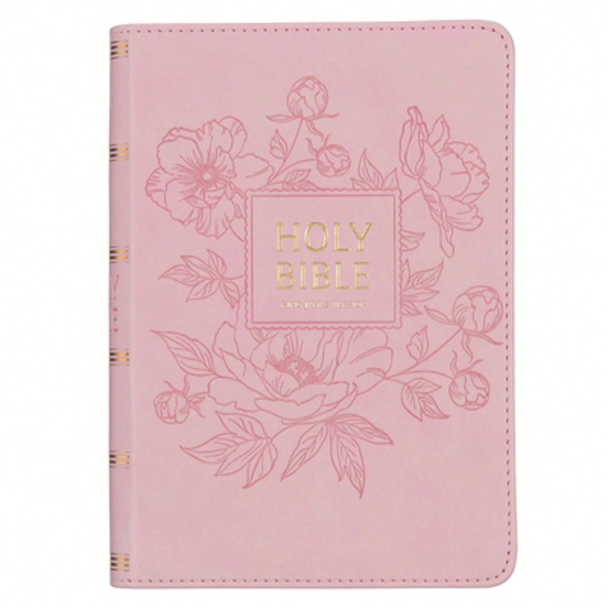 KJV Holy Bible, Compact Large Print Faux Leather Red Letter Edition- Ribbon Marker, King James (Hardcover) By Christian Art Gifts (Creator)