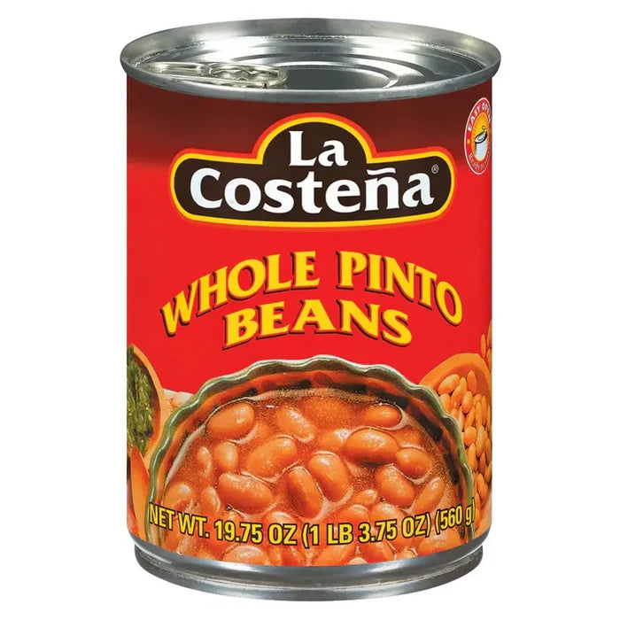 Wholesale La Costena Whole Pinto Beans 19.75oz Can- Stock up at Mexmax INC