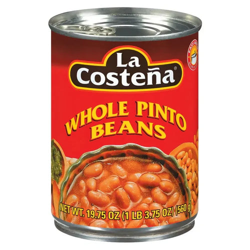 Wholesale La Costena Whole Pinto Beans 19.75oz Can- Stock up at Mexmax INC